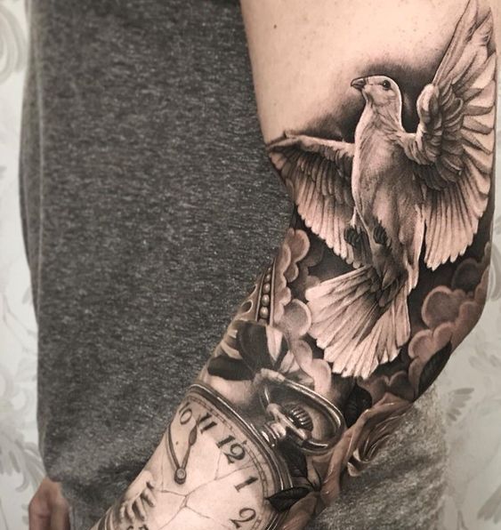 О татуировке голубя