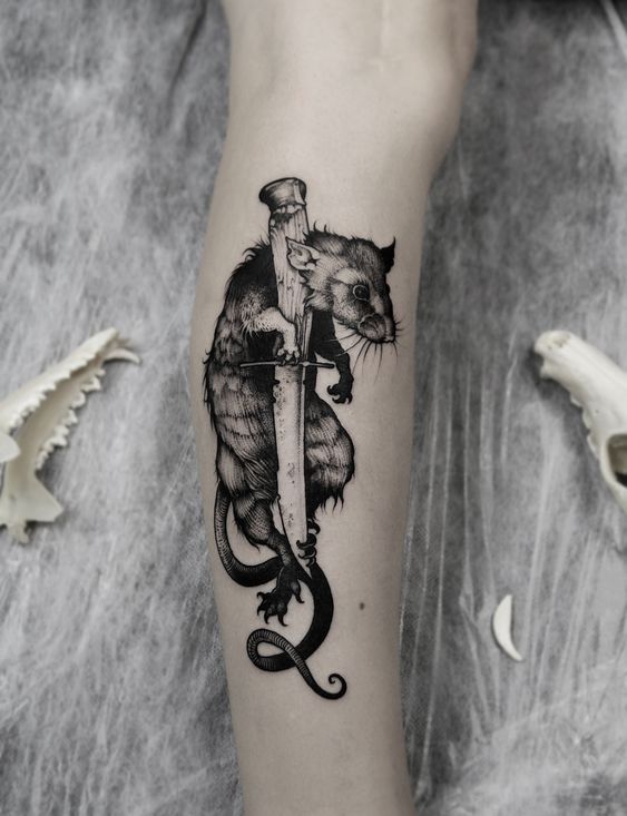 Значение татуировки крыса