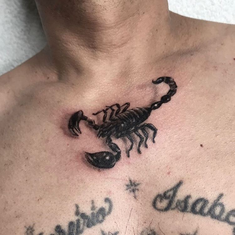 Самые лучшие тату со скорпионами