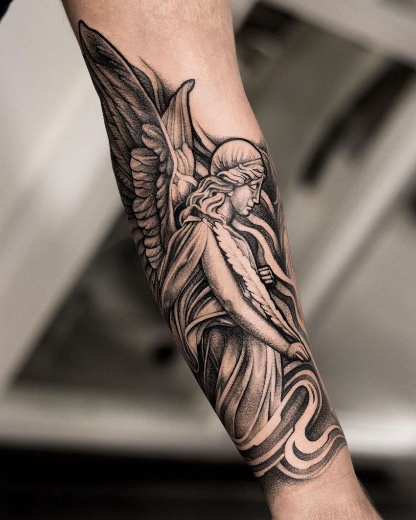 О татуировке ангелов