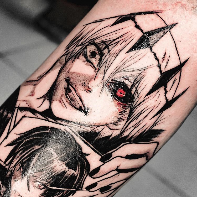 Tokyo ghoul eye tattoo - 🧡 In a Ghoul eye by 73eyond.deviantart.com on @De...